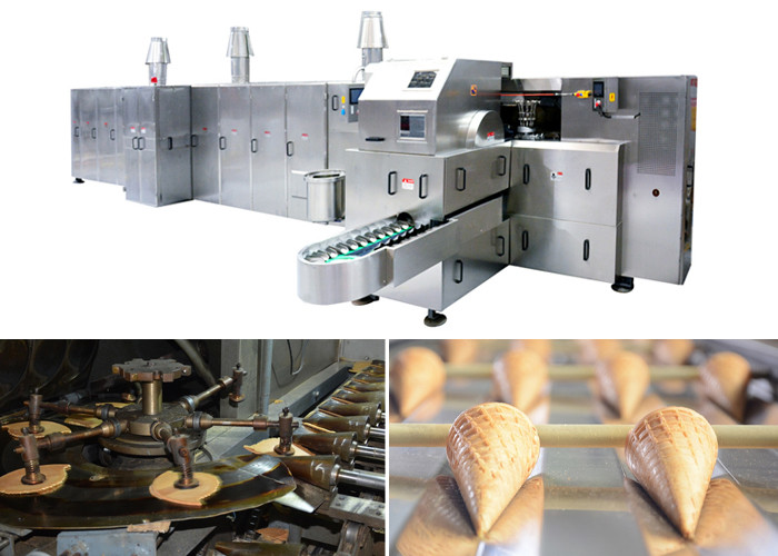 Industrial Baking Sugar Cone Production Line Fully Automated 1.5kw