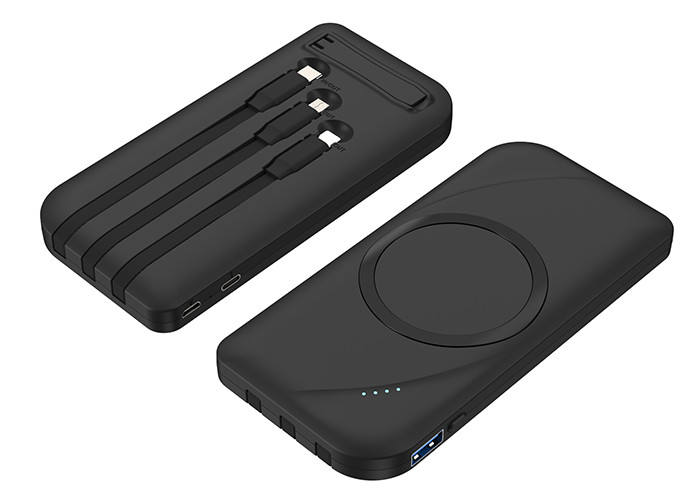 Quick Charge Portable Power Bank 10000mAh USB C Cable DC 5V/2A DC9V/3A DC12V/1.5A
