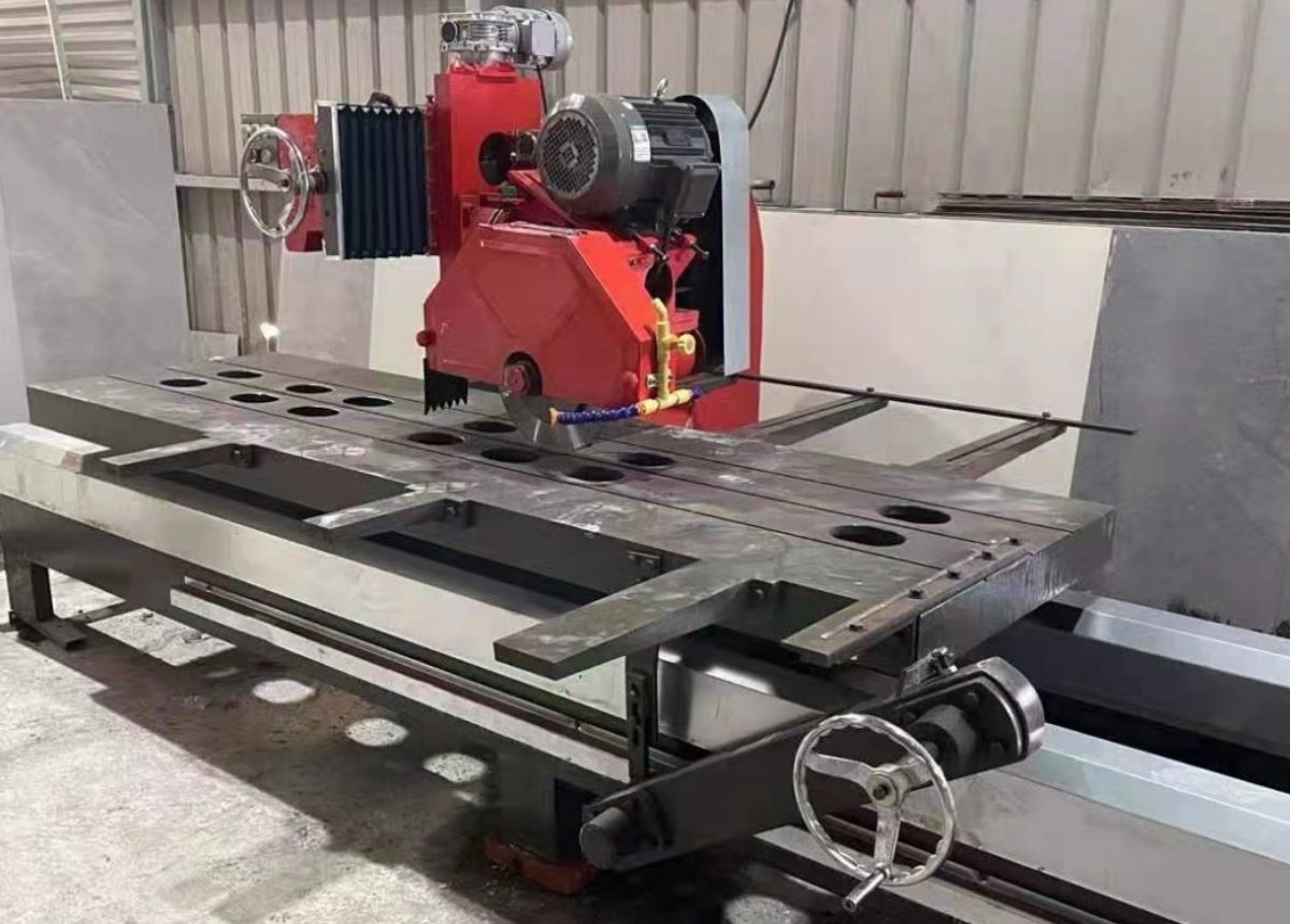Manual Stone Edge Trimming Machine Slab Chamfering Machine For Marble Granite