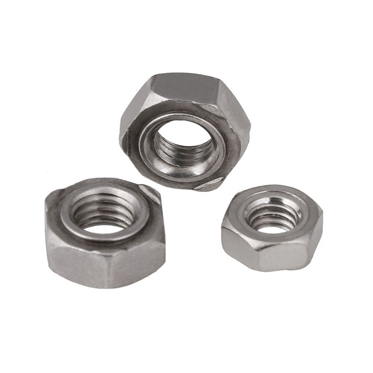 Stainless Steel Hexagon Weld Nuts DIN929 Custom Hex Spot Welding Nut DIN929 Pine Nut