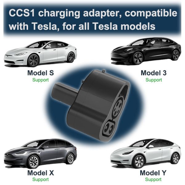 CCS1 to Tesla EV Charger Adapter 250A for Energy Tesla IP Degree Charging Station IP 55 Efficiency ≥98