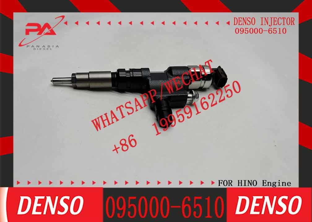 Hot Sale Common Rail Diesel Engine Injector 095000-6510 Fuel Injector Assembly 23670-E0080 For Toyota Hino N04C