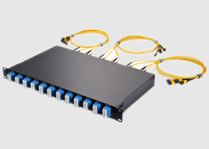 Rack Mounted 24 Core FC ODF 3U Fiber Optic Patch Panel