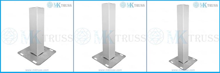 290*290*1000mm Truss LED Light Fabric Sock for Customized Length Truss Corner Design