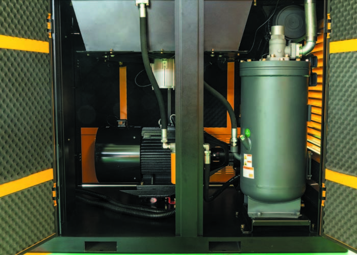 Professional 55kw 75hp VFD Air Compressor Stationary Type 8 Bar - 13 Bar
