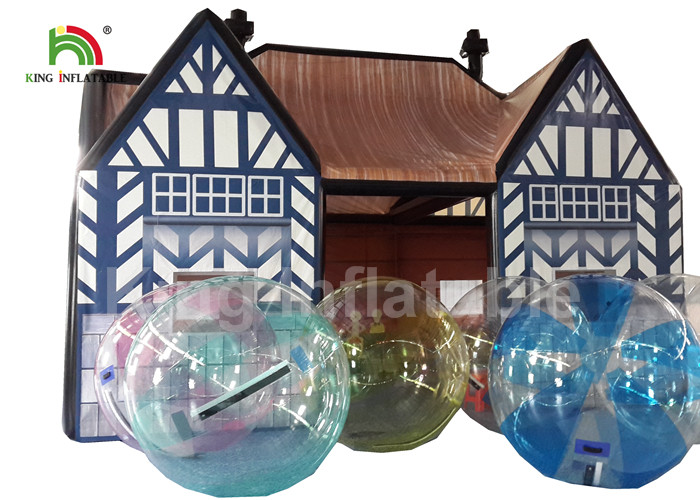 Outdoor Pub Cabin 8 X 6m Airtight Inflatable Event Tent With Digital Printing