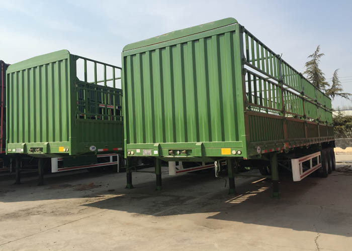 Dropside Commercial Truck Trailer CIMC 3 Axles 30-60 Tons 13-16m