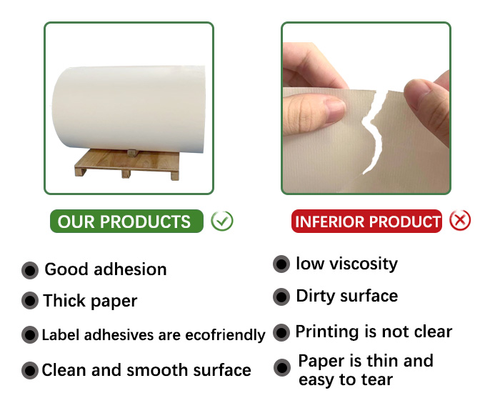 Self Adhesive Holographic Paper Roll
