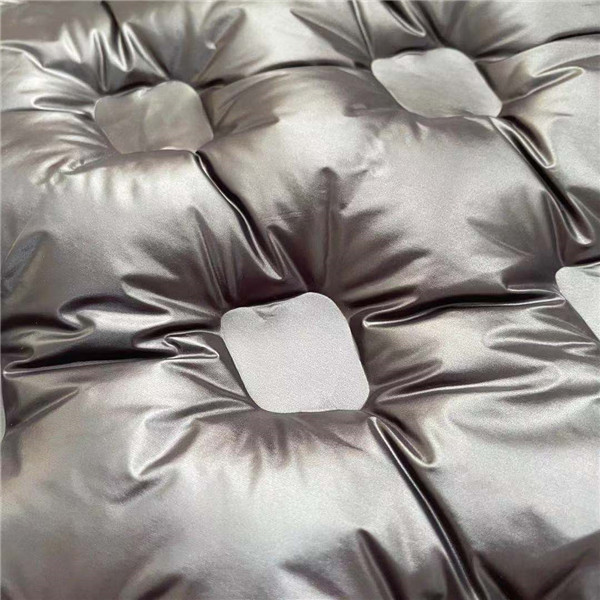 Grey Waterproof Winter Jacket Fabric 20D 20D 4 Layers 150cm 220GSM