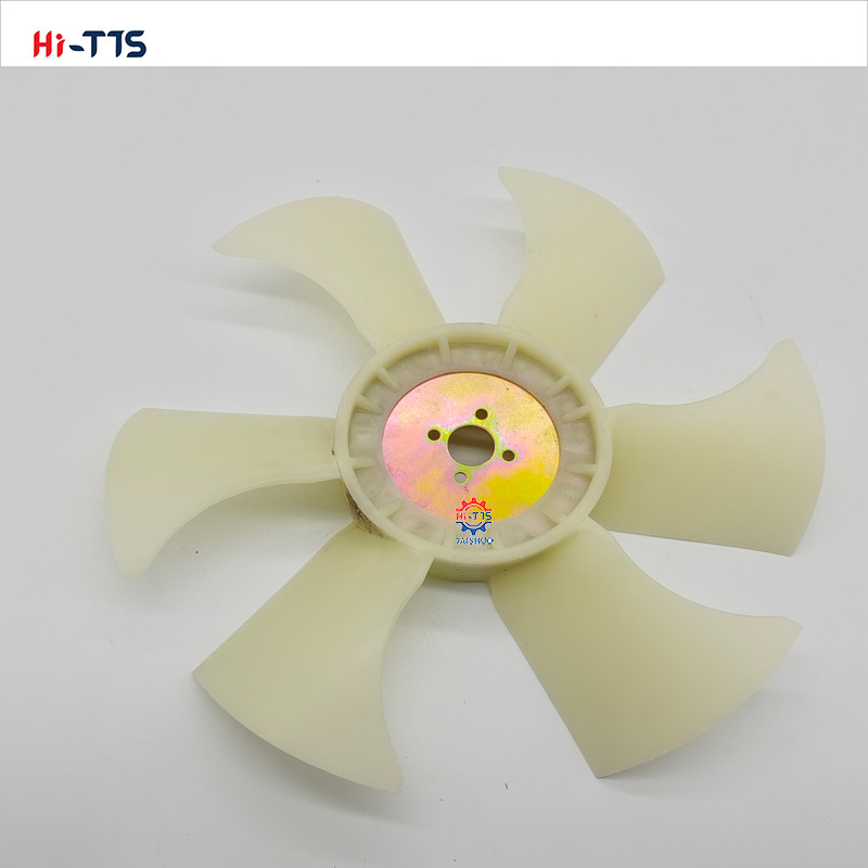 4TNV88 4 Holes 6 Leaves Fan Blade For Yan-mar Engine Spare Part