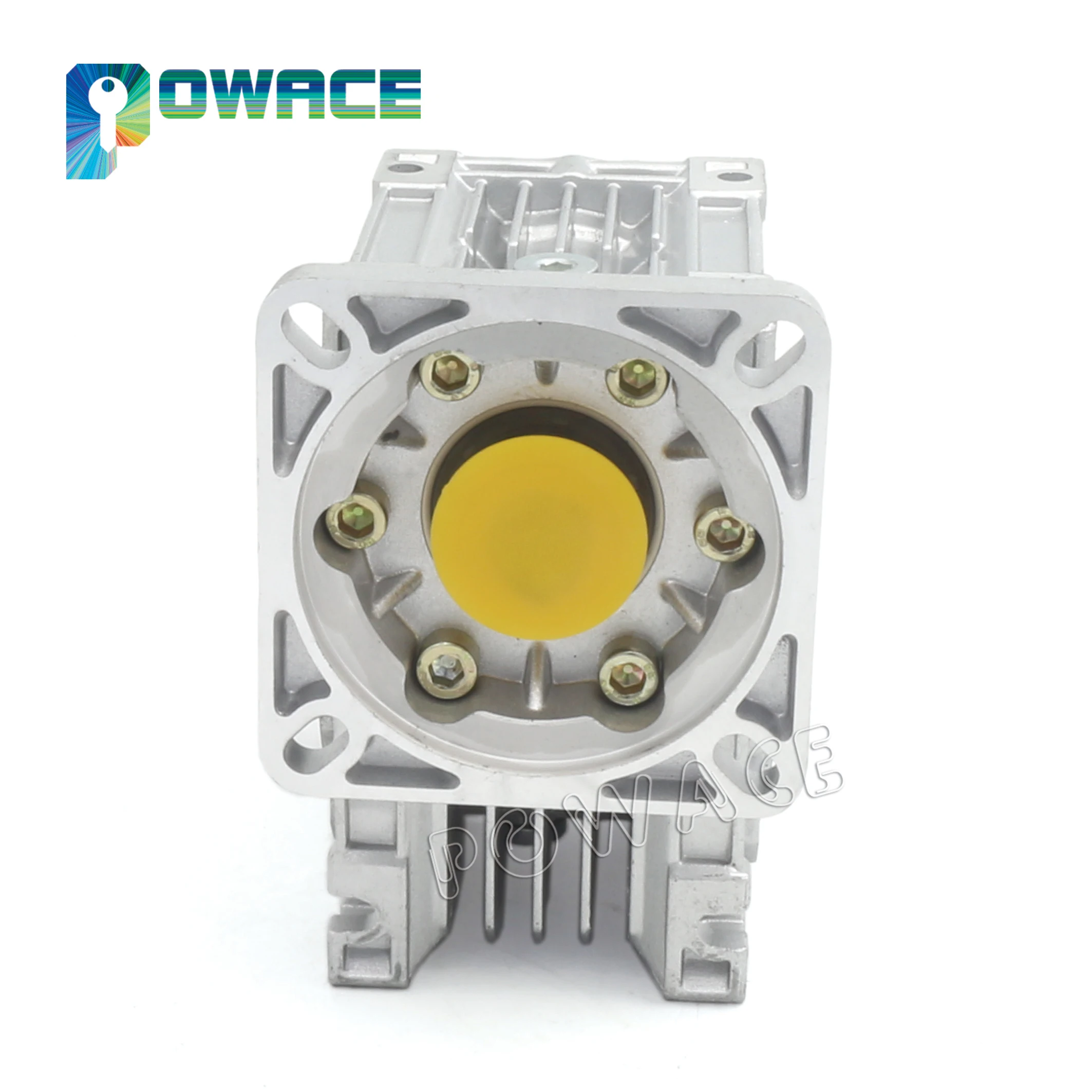 NMRV050 Square Worm Reduction Gearbox Input Holes 25mm Stepper Motor