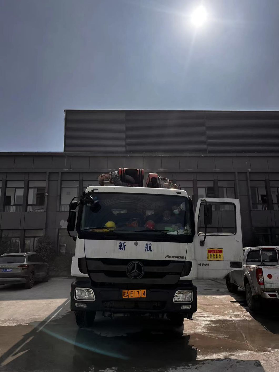 China&prime;s Top Brand 56m Concrete Pump Truck, The Price Is Preferential