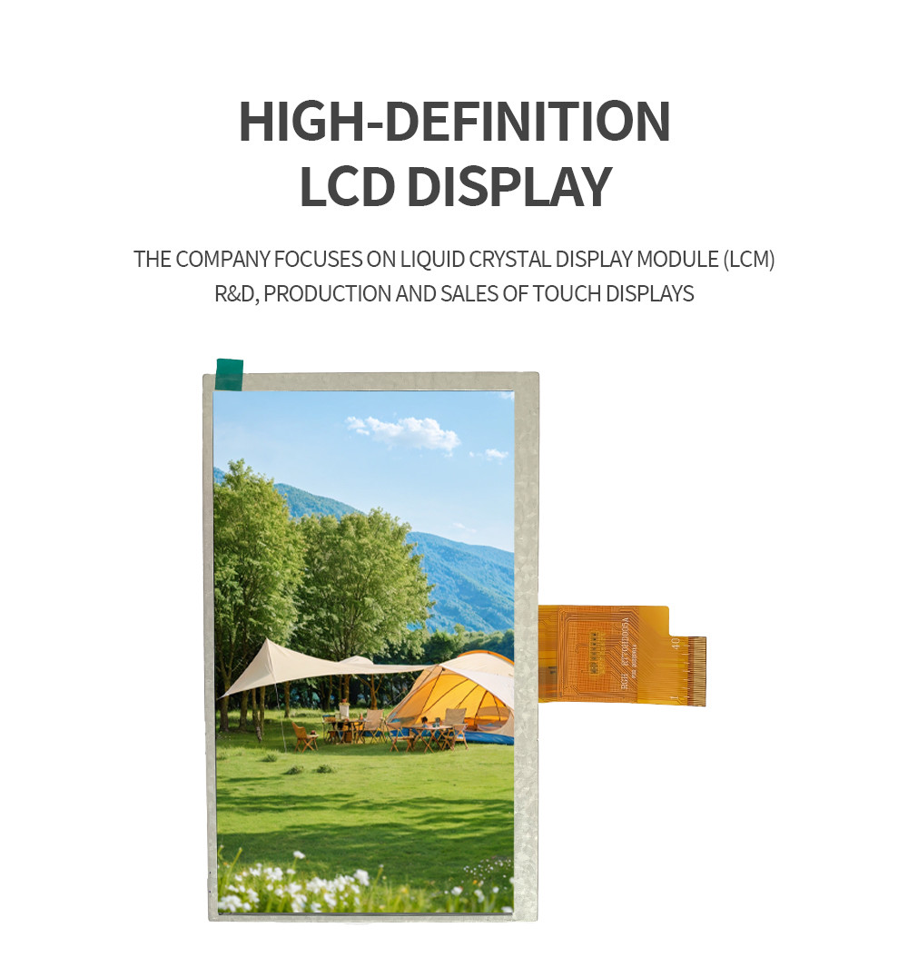 7 Inch Horizontal TFT And IPS Display Module HD LCD Screen 1024x600