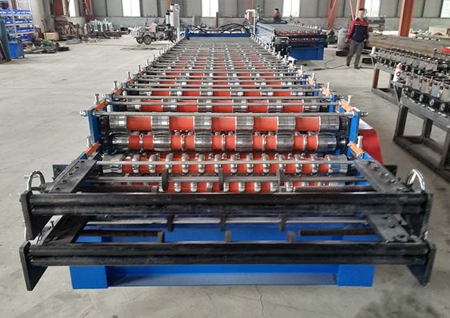 IBR Trapezoidal Sheet Roll Forming Machine