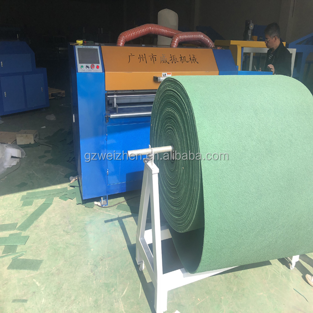 415V Kitchen Sponge and Scouring Pad Cutting Machine with Perfect Lamination Results