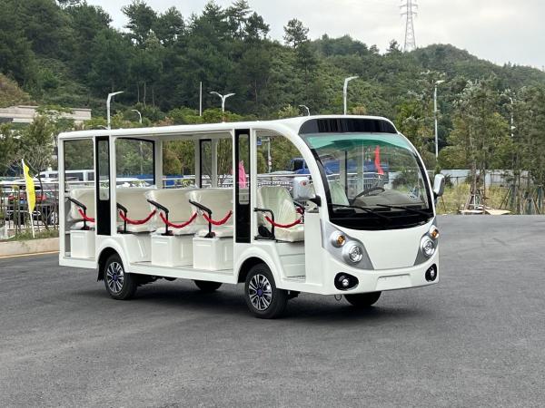 Battery Power Transmission 14 Seats Electric Vehicle Sightseeing Bus Electric