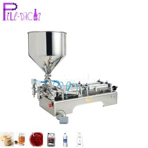 Semi Automatic Pneumatic Piston Filling Machine High Pneumatic Viscosity High