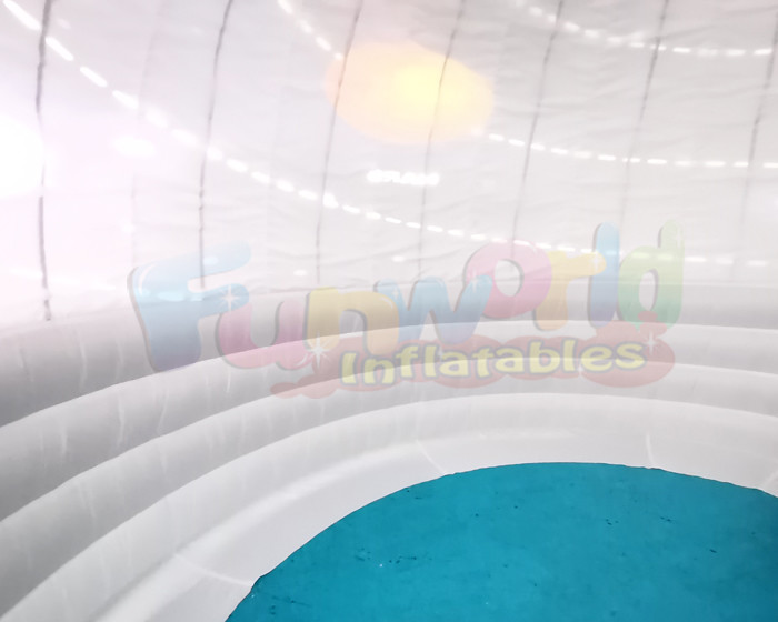 ODM Portable Black Mini Advertising Dome Inflatable Tent