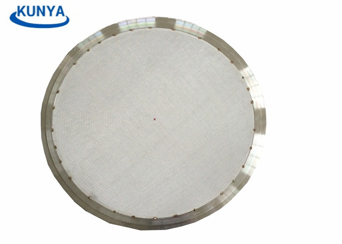 8mm Round Woven Perforated Metal Plate Ss Sheet Mesh Filter