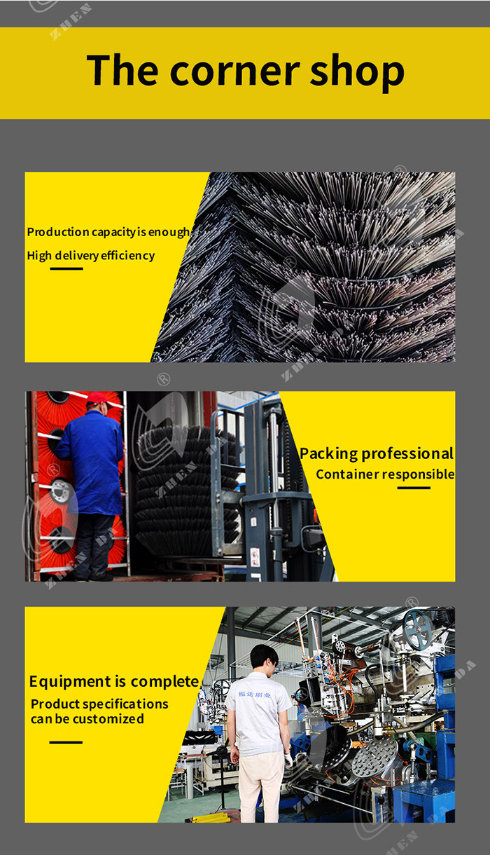 Factory Direct Sale Dulevo 5000 Road Sweeper Brush Side Sweeper Brush