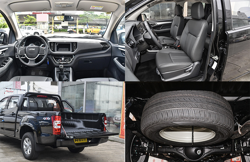 Upgrade Your Logistics Transportation with ISUZU JIM 4X4 4WD Diesel Pickup Touch Screen Included