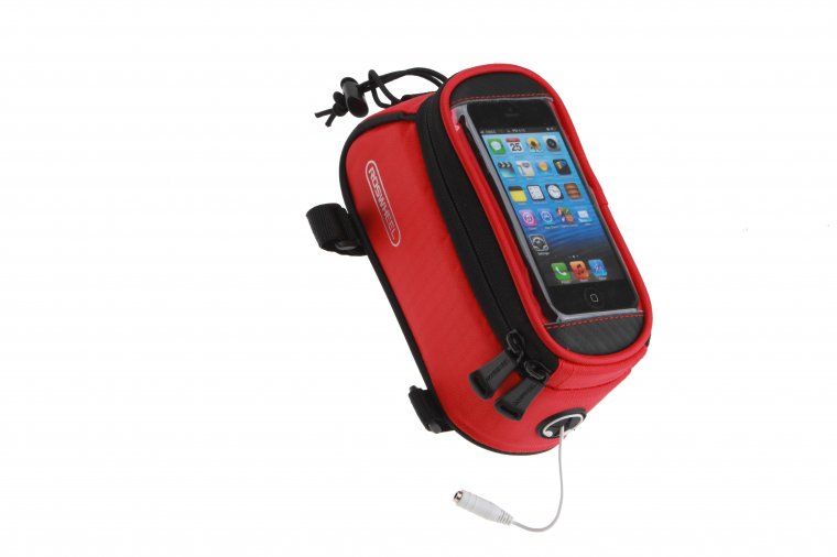 Roswheel 5.5 " L preto da bicicleta da bicicleta frente telefone Bag titular Pouch Zip par