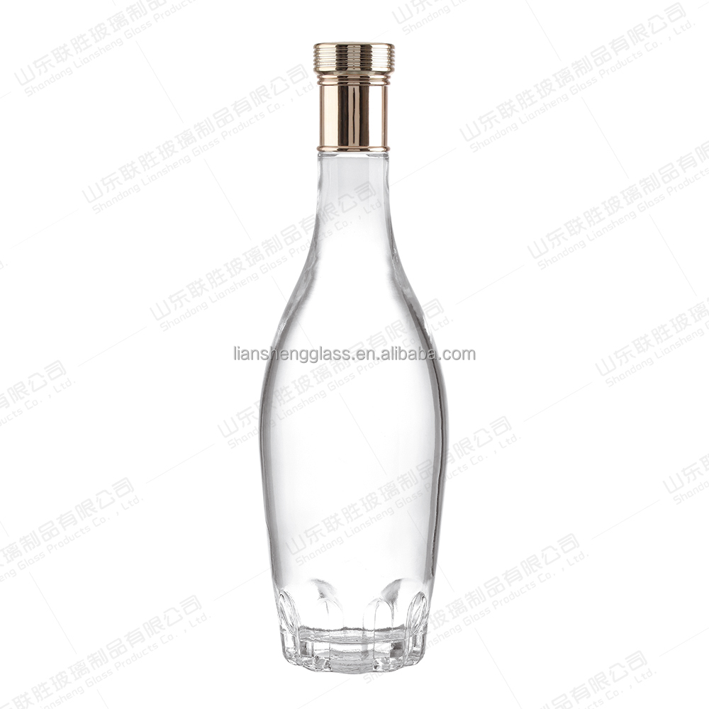 Industrial Acceptable OEM/ODM Glass Wine Bottle with Spray