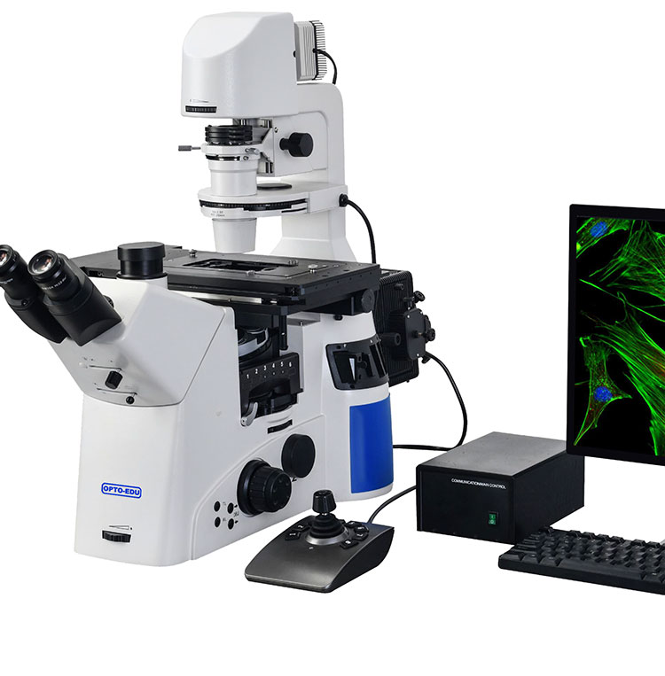 OPTO-EDU A16.1098 Full Motorized Opto Edu Microscope Semi APO BF / PH / PL / FL / DIC