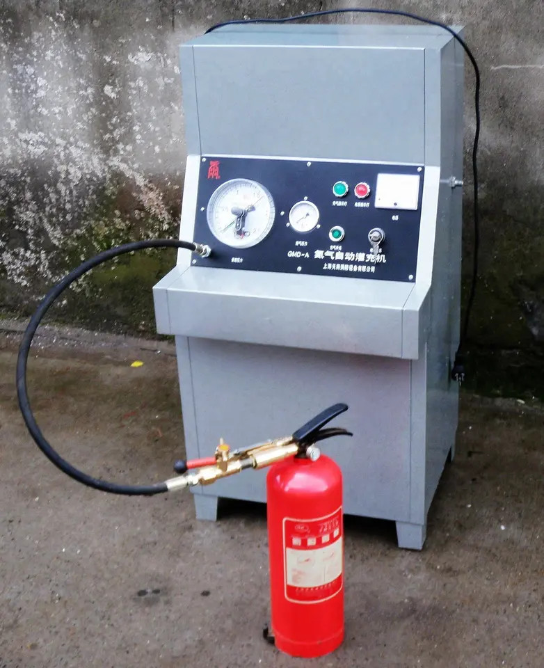 100kg/h Automatic Extinguisher Refilling Machine 2 - 3s/Time Nitrogen Filling Machine