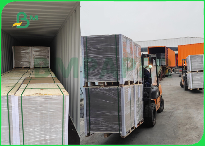 2mm Laminated Double Side Coated Duplex Board White Back For Clothes Box