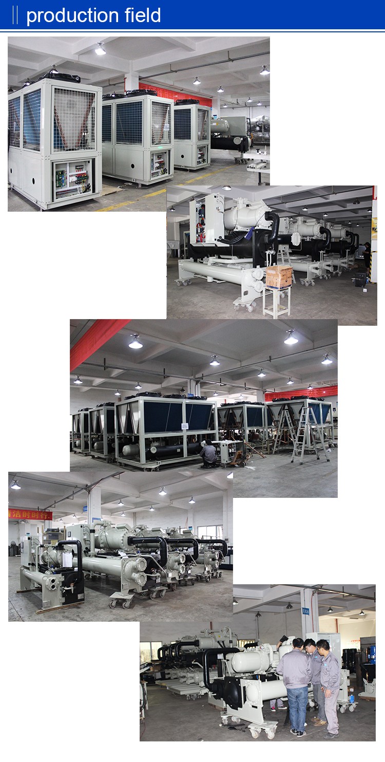 Modular Water industrial Air Cooled Chiller Machine Cooling Unit R404a