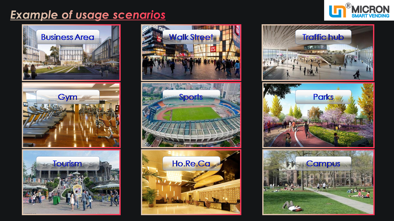 1200 Capacity Pet Products Smart Vending Machine With Locker Micron Smart Vending Machine