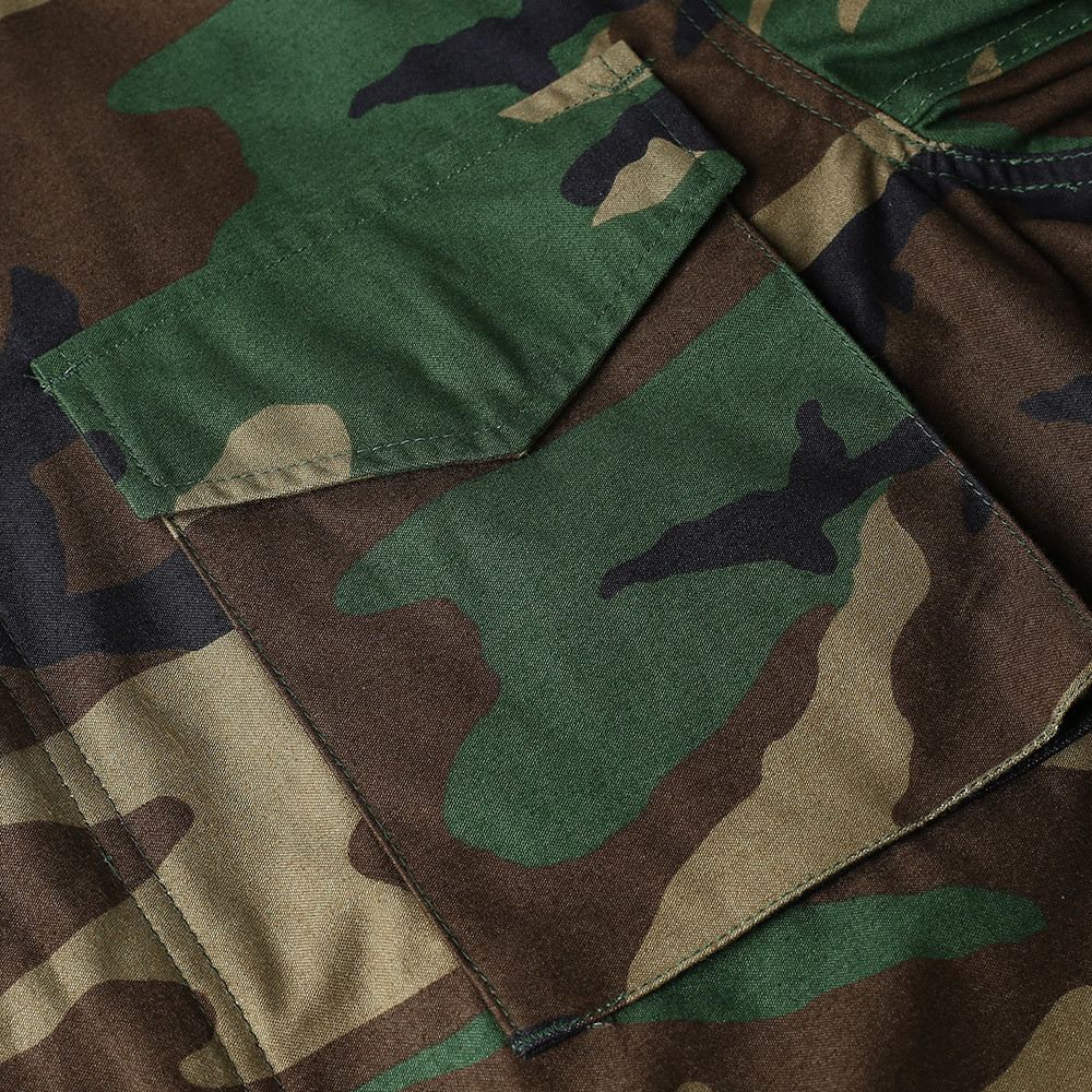 Olive Green M65 Military Tactical Wear Removable Hood OEM Camouflage