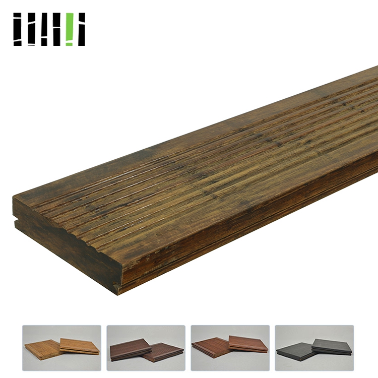Natural Bamboo Wood Panels Traditional Float Installed Type 5 Years Warranty