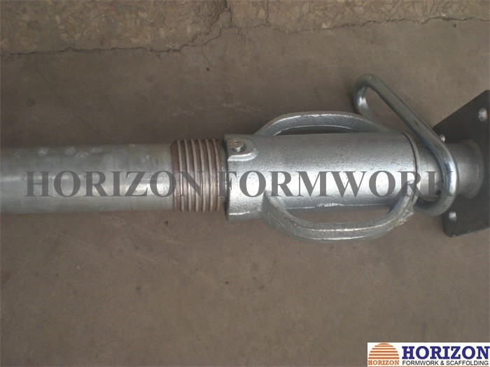 Light Weight Adjustable Construction Props 1.7m-3.0m For Slab Forming