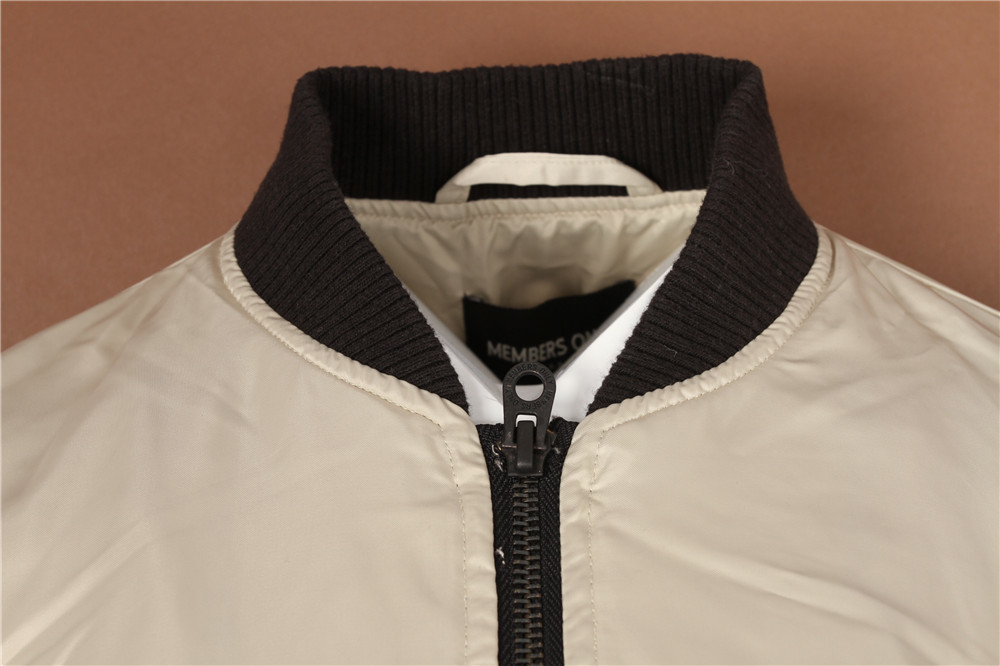 adies color-blocked jacket, Women's bomber jacket, Soft touch, PU sleeves