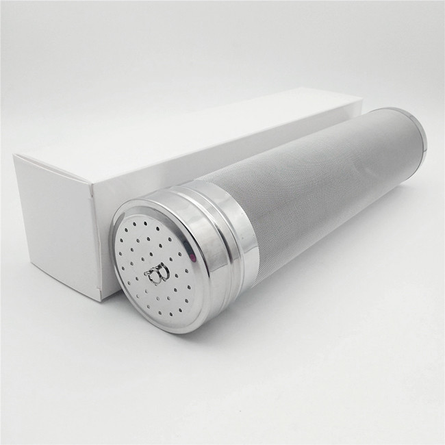 300 Micron Wire Mesh Filter , Stainless Steel Corny Keg Dry Hopper Filter