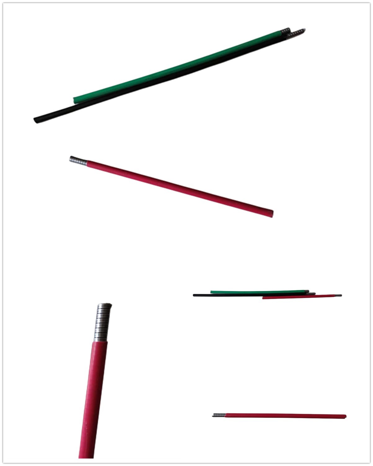 Red 9mm Bicycle Brake Cable Outer Casing LDPE Car Inner Brake Cable Housing