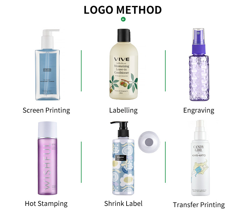 Custom Mold Plastic Large Shampoo Bottles 500ML Engraving Logo