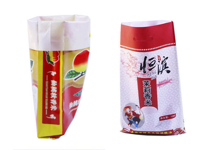 Large Maize Packaging Bags , Polypropylene Reusable Bags With Perforations