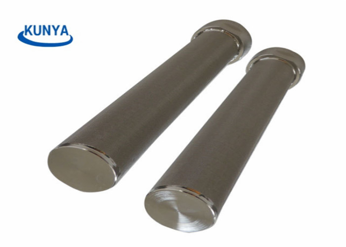 Shipbuilding Industry Candle Filter Element Stainless Steel Sintered Mesh