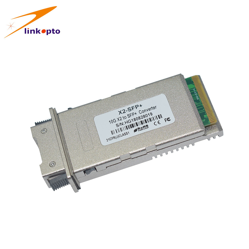 Mini Cisco Fiber Gbic Module 10G X2 Transceiver Pluggable Low Power Dissipation