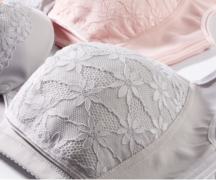 Cotton Breathable Pregnancy Nursing Bra Seamless Plain Dyed Big Pregnancy Sports Bra