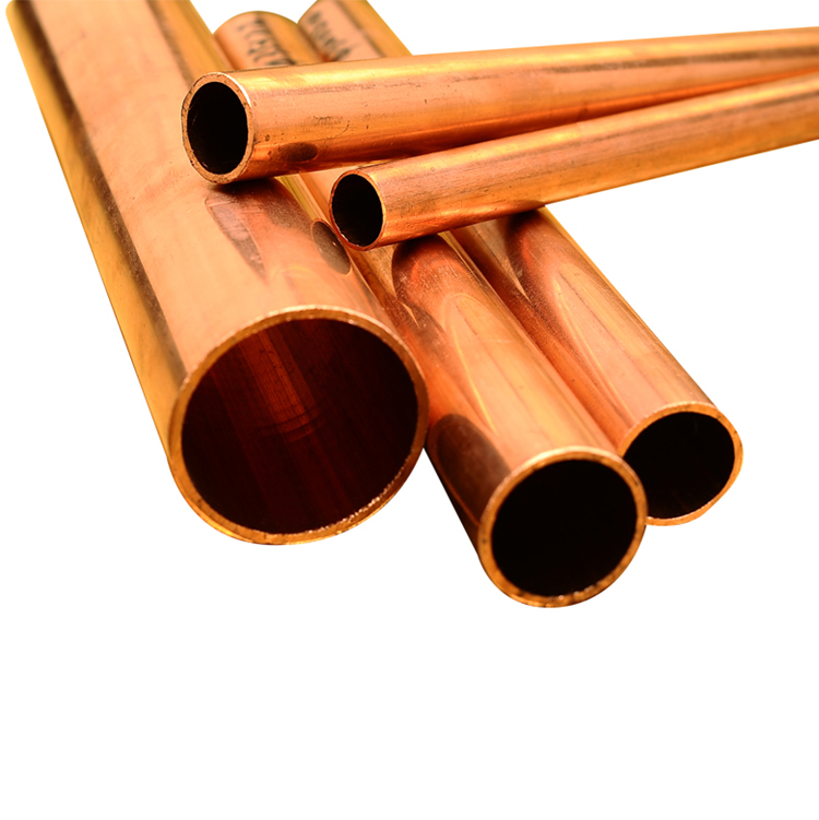 6m quarter inch Copper Pipe For Central Air Conditioner C10100 C10200 C10300