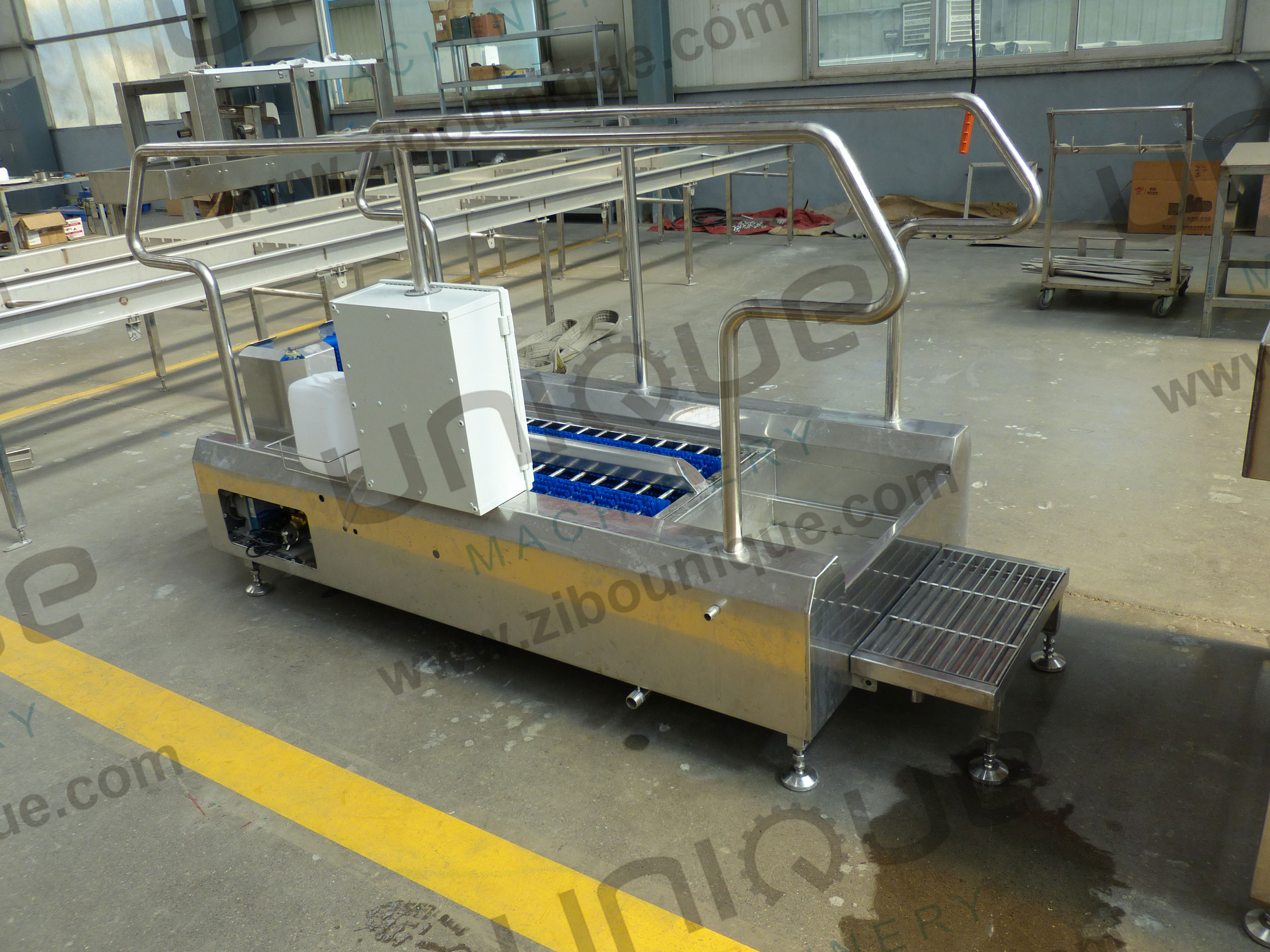 120 KG Food Shop Hygienic Entrances Machine Boot Sole Hand Washing Integration Machine