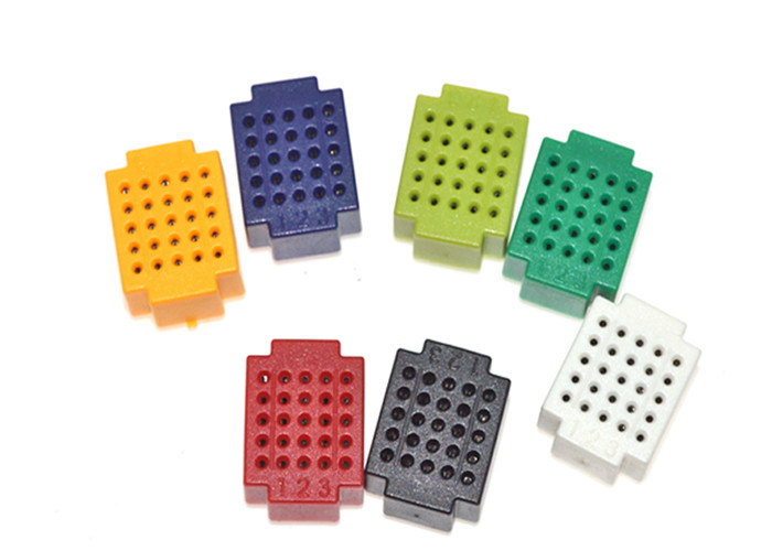 25 Tie Point Breadboard Solderless Single Layer For DIY Project 20 * 15 * 12mm