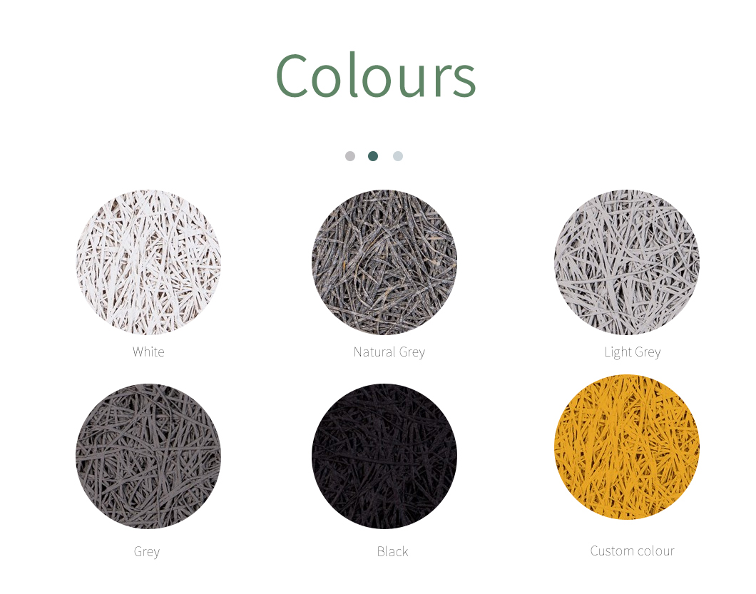 Contemporary Design Wool Acoustic Panels For Interior Wall Decoration