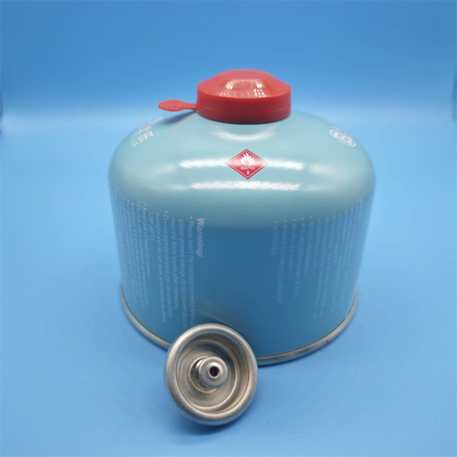 Premium Aerosol Valve Butane Stove Canister For Diverse 12 Bar Butane Propane Gas Canister