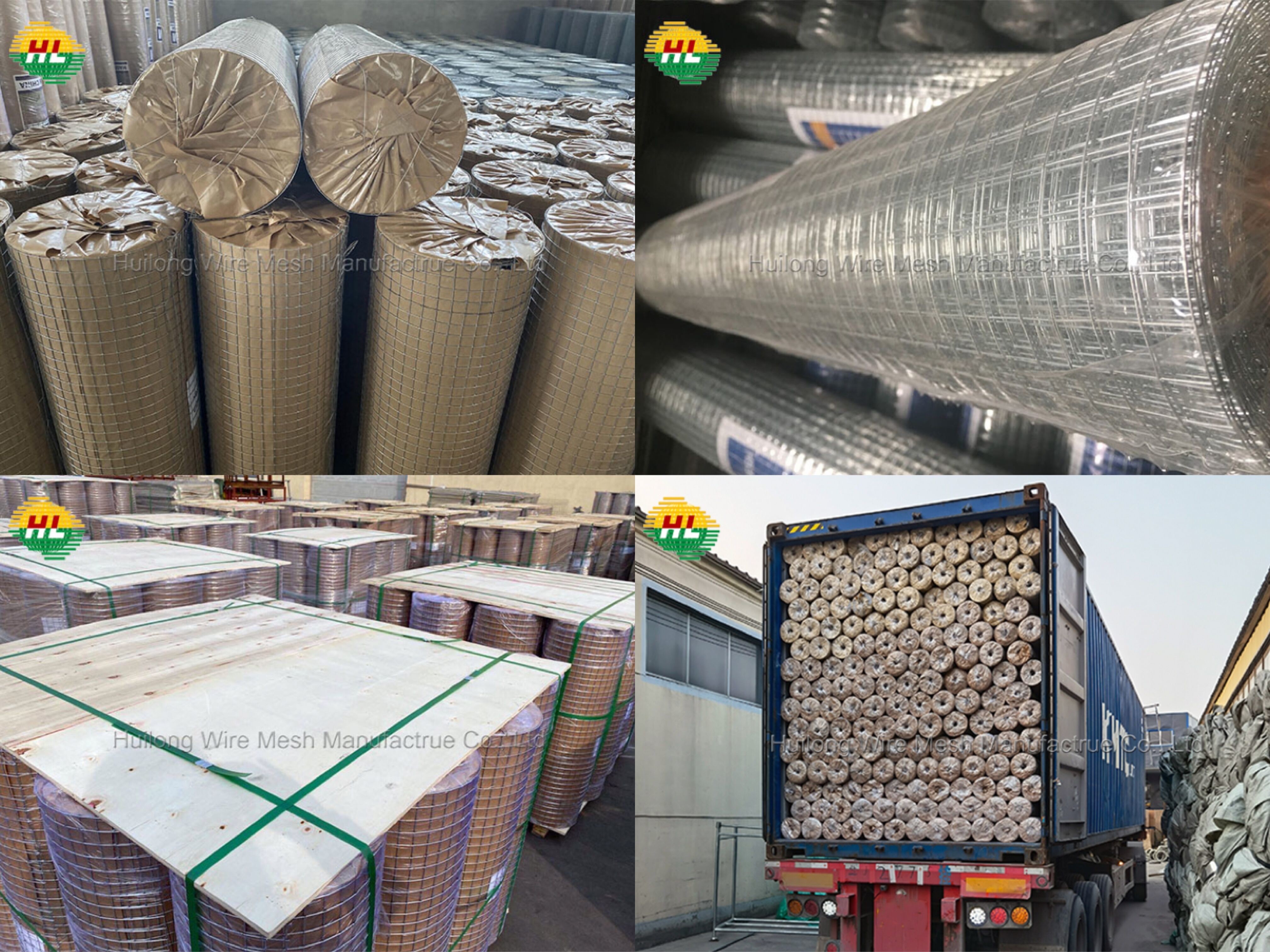 Hot Dipped Galvanized Hardware Cloth 1/4 inch 23 Gauge Welded Wire Mesh Rolls for Rabbit Chicken Fencing