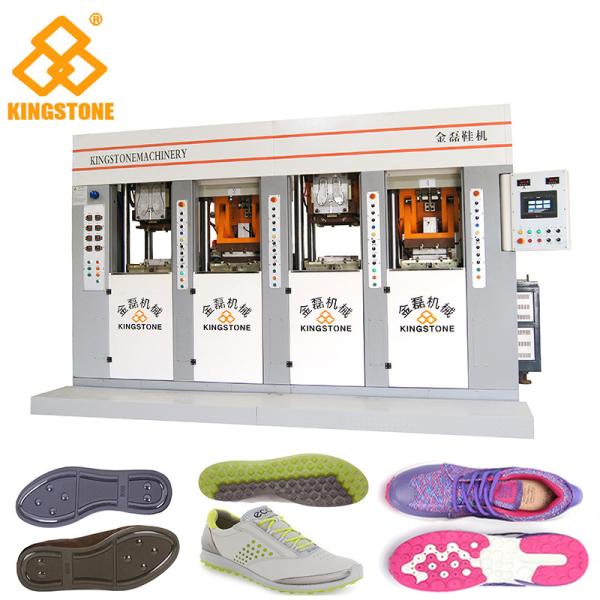 2/4 Stations PVC Outsole / Sole Injection Molding Machine 220T